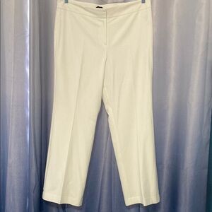 Ann Taylor Cream Professional Trousers